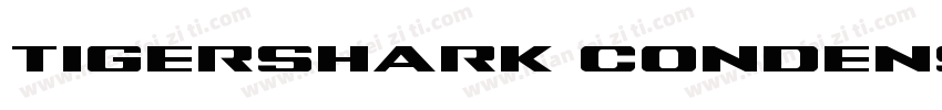 Tigershark Condense字体转换